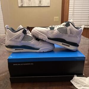 Nike Air Jordan 4 Retro GS Oxidized Green FQ8213-103 Youth Size 6Y B-Grade Tatum